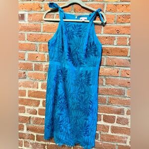 Lilly Pulitzer Teal Lace Dress